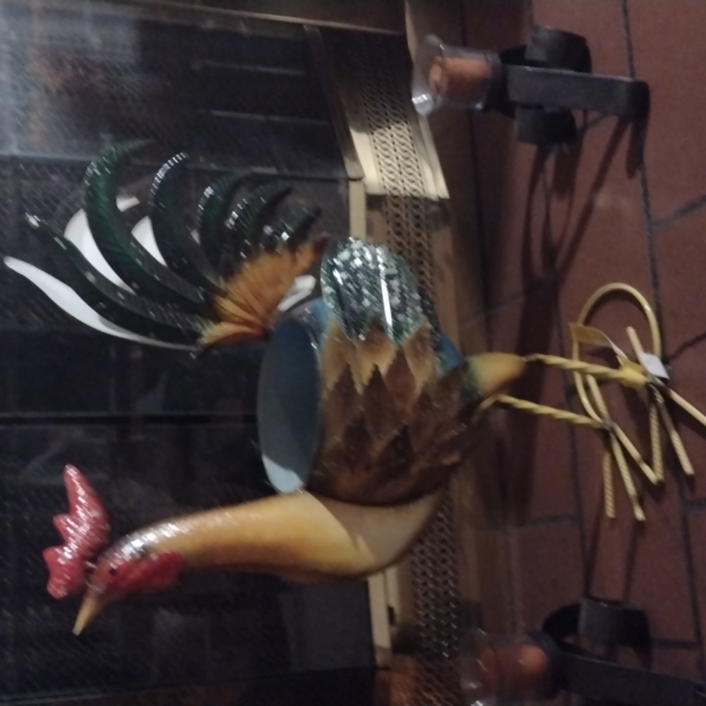 Rooster planter